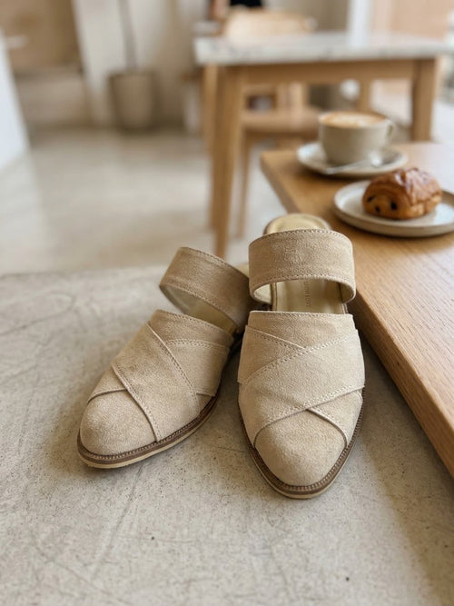 Babucha Maca Beige
